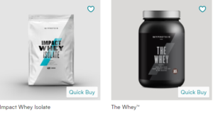 products on myprotein.co.in