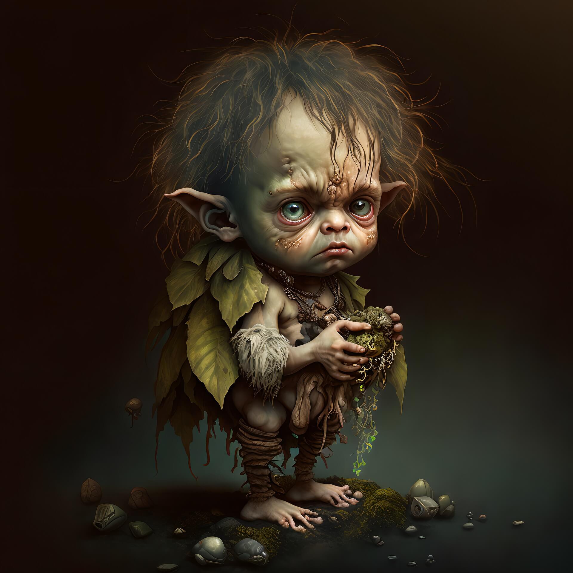 NFT Art of a dwarf