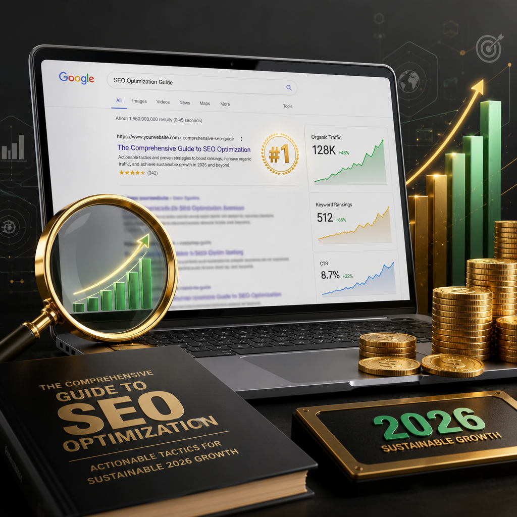 The Comprehensive Guide to SEO Optimization: Actionable Tactics for Sustainable 2026 Growth