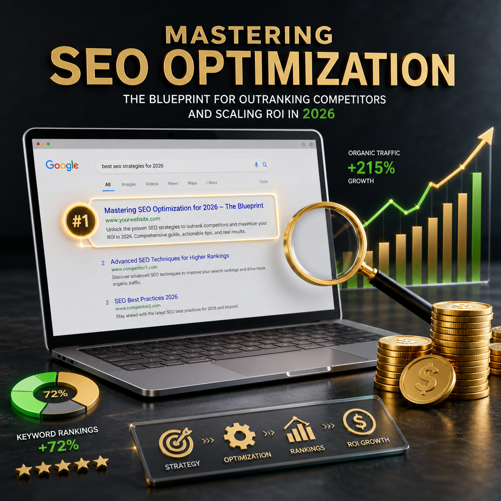 Mastering SEO Optimization: The Blueprint for Outranking Competitors and Scaling ROI in 2026