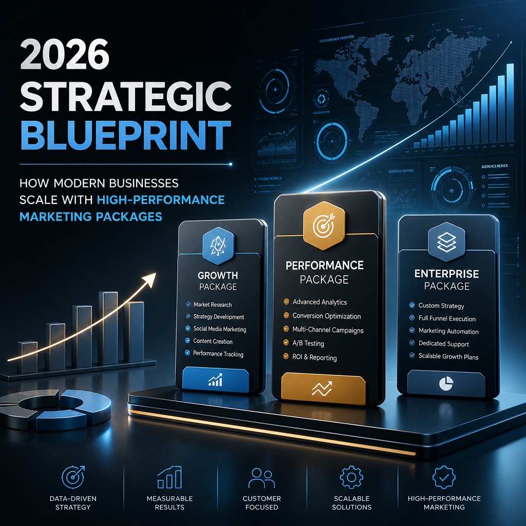 2026 Strategic Blueprint: How Modern Businesses Scale with High-Performance Marketing Packages